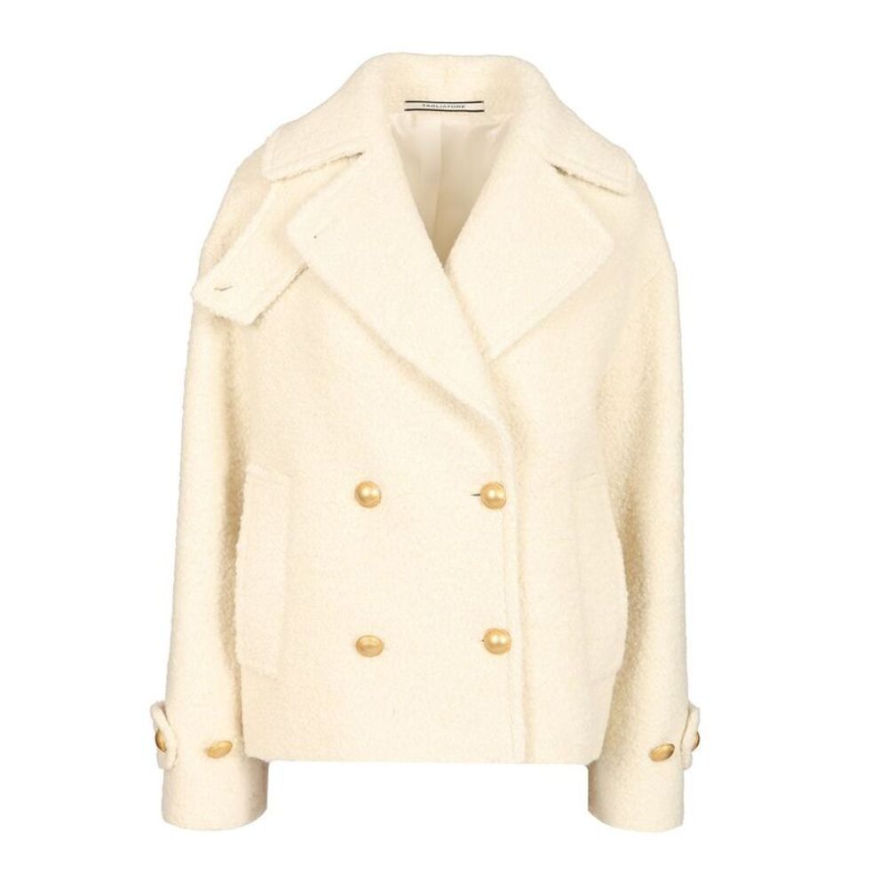 Tagliatore Women Short Double-Breasted Alpaca Jacket